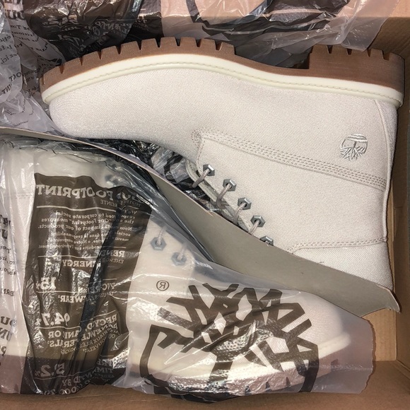 Waterproof Cream Timberland boots✨朗 - Picture 5 of 5